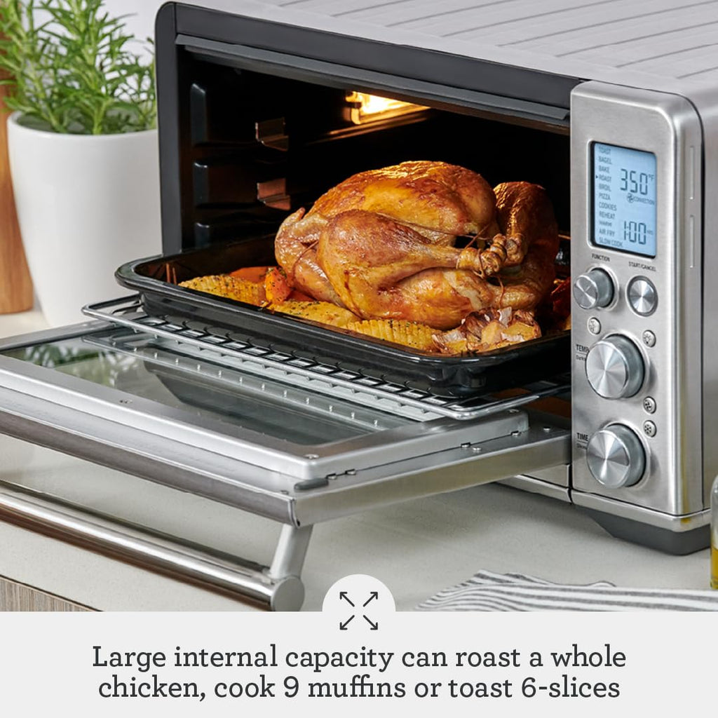 Smart Air Fryer & Convection Countertop Oven with Digital Controls