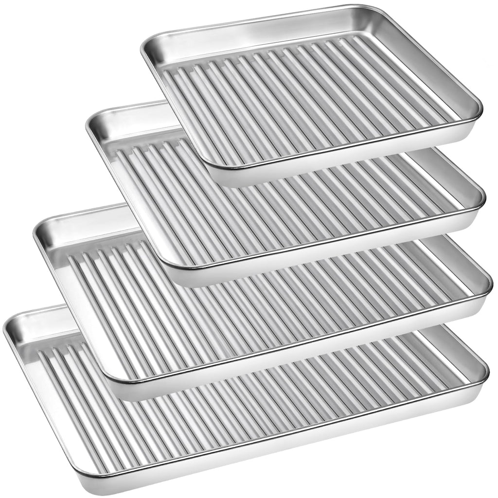 Large Nonstick Baking Sheet Set for Cooking & Roasting