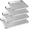 Large Nonstick Baking Sheet Set for Cooking & Roasting