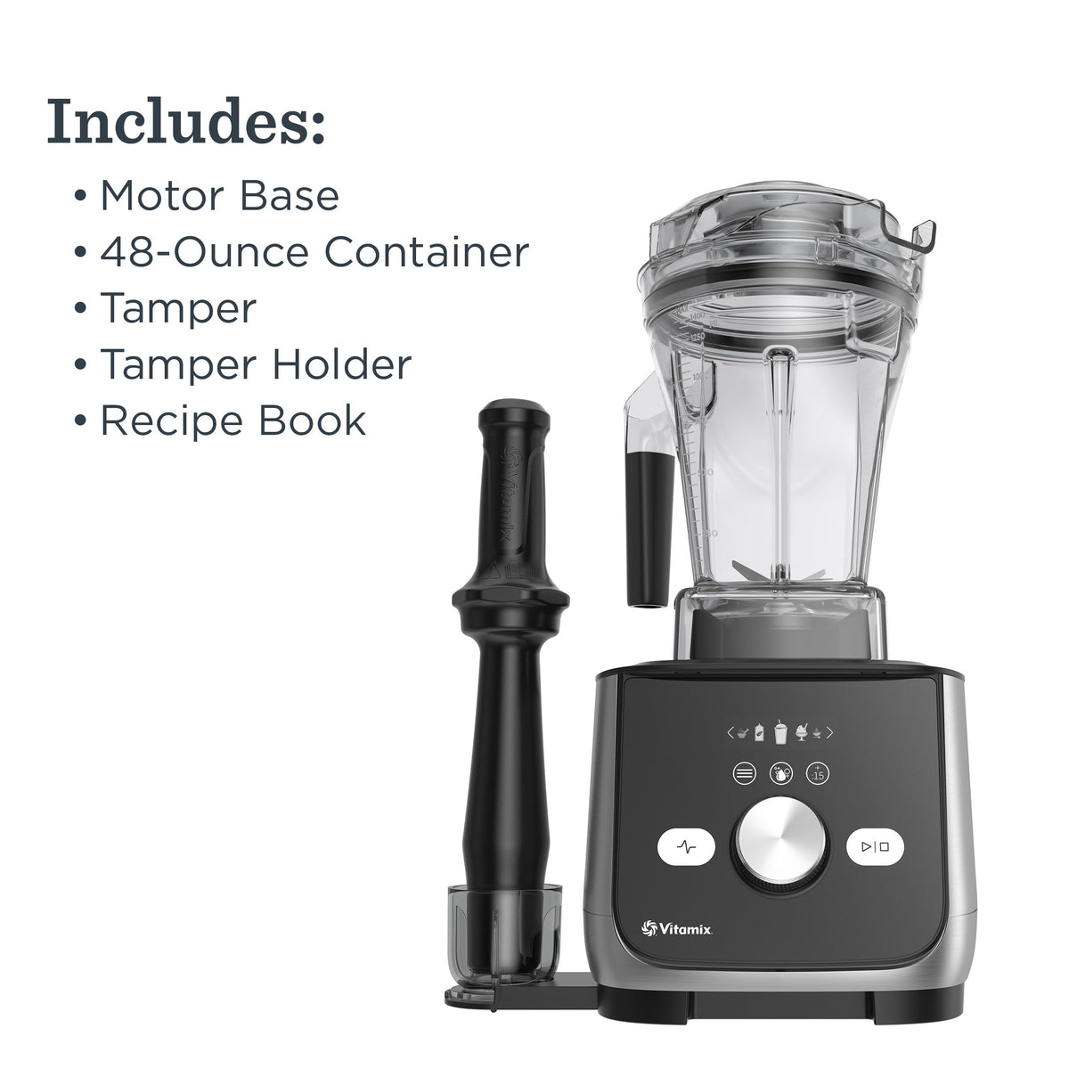Professional-Grade Blender with 10 Preset Programs, 48 oz