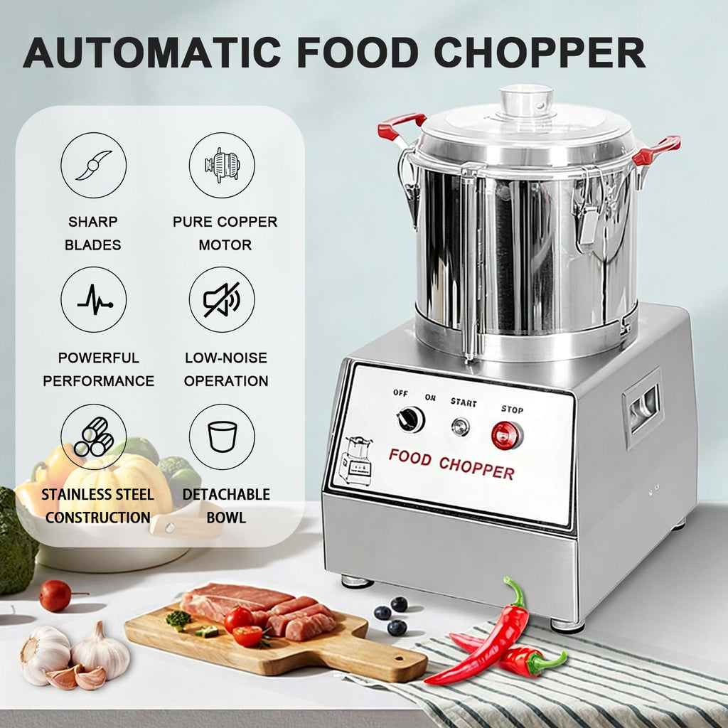 7L Electric Food Chopper & Meat Grinder for Quick Meal Prep