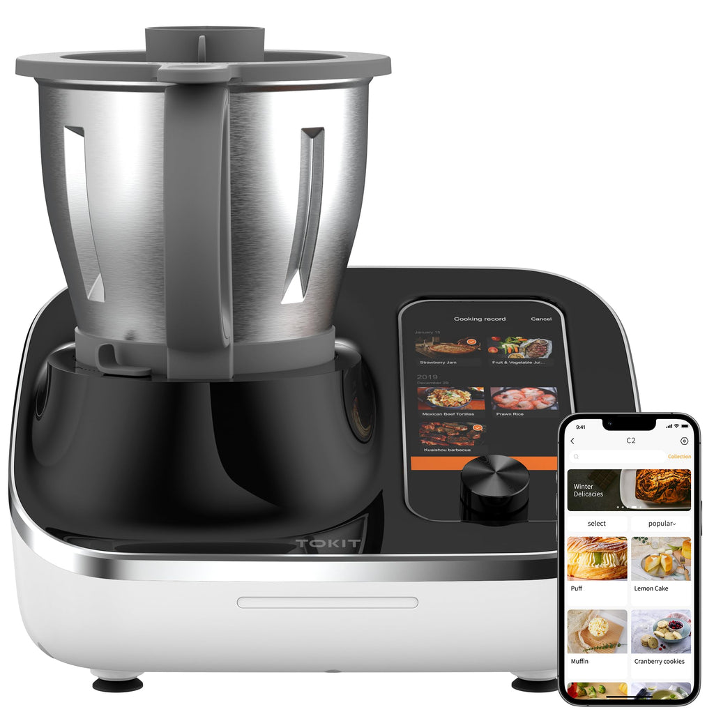 21-in-1 Smart Cooking Processor with Blender & Steamer
