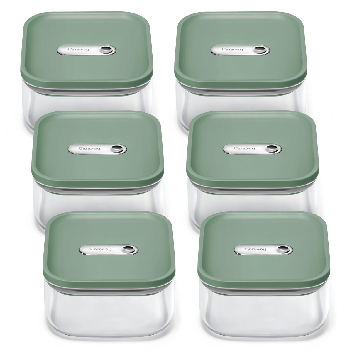 Airtight Glass Food Storage Container Bundle Set