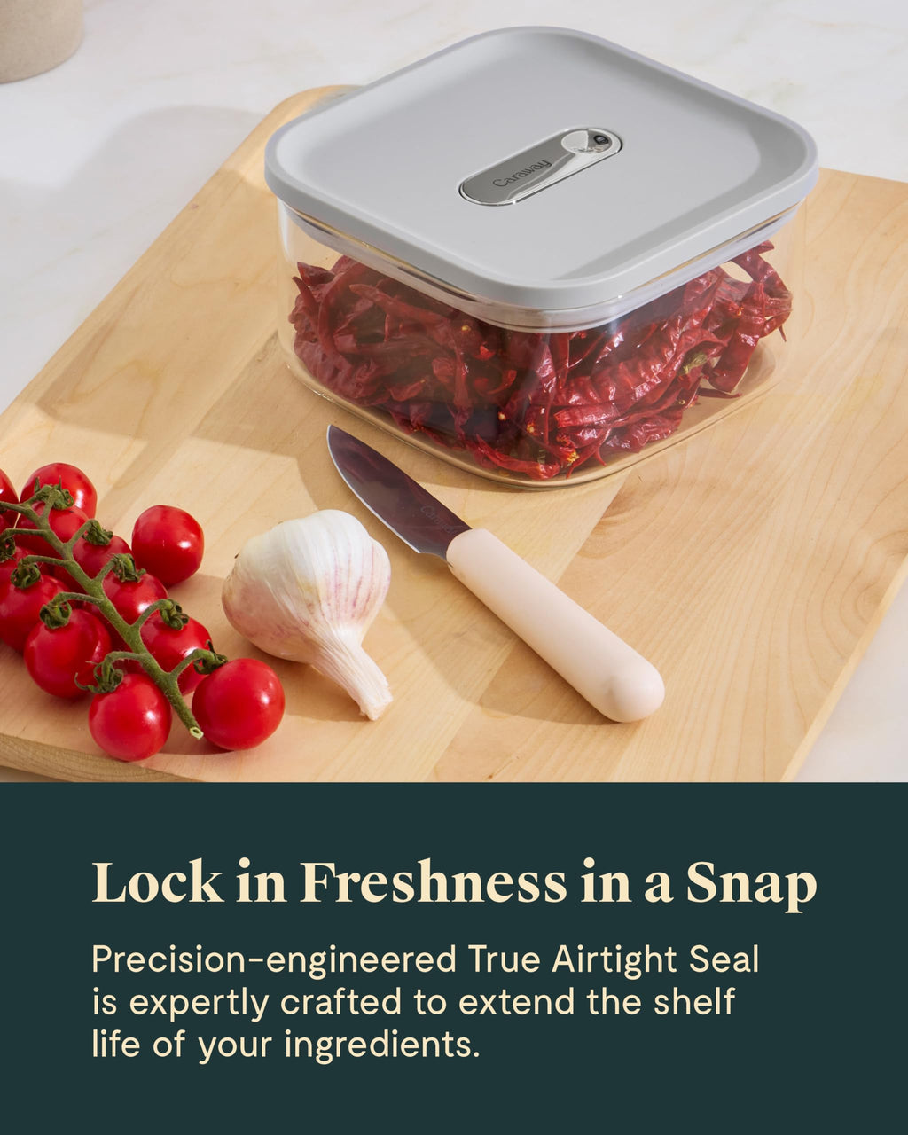 Airtight Glass Food Storage Container Bundle Set