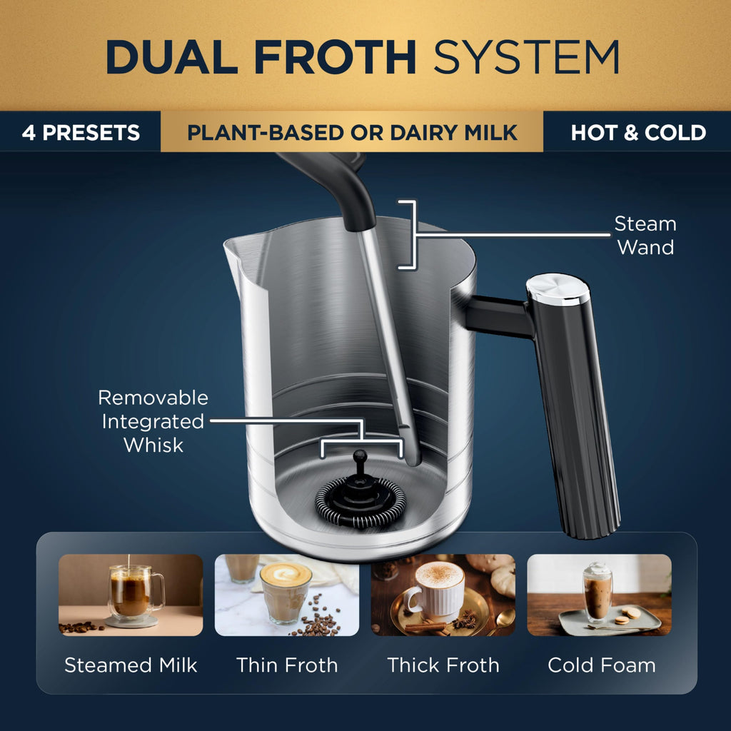 Luxe Café Espresso & Drip Coffee Maker Combination System