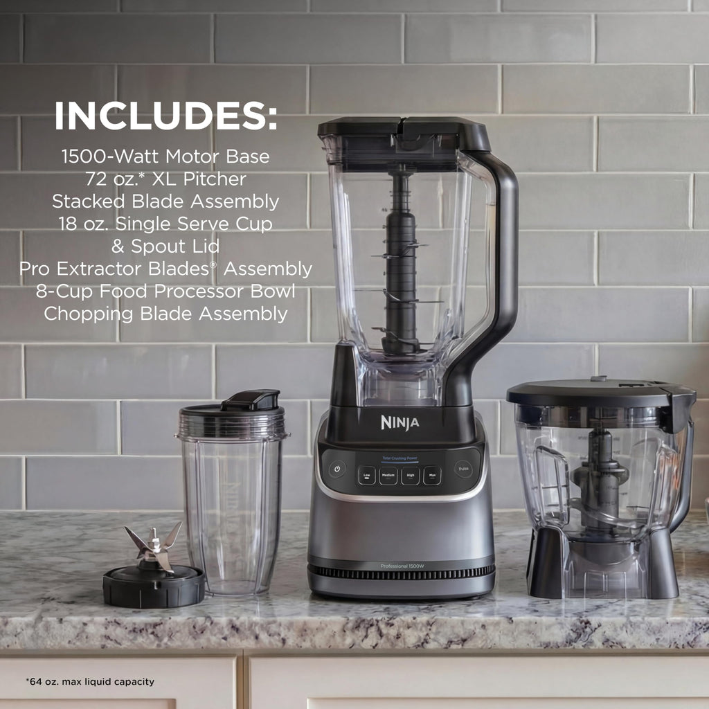 Ninja Kitchen System | All-in-One Food Processor