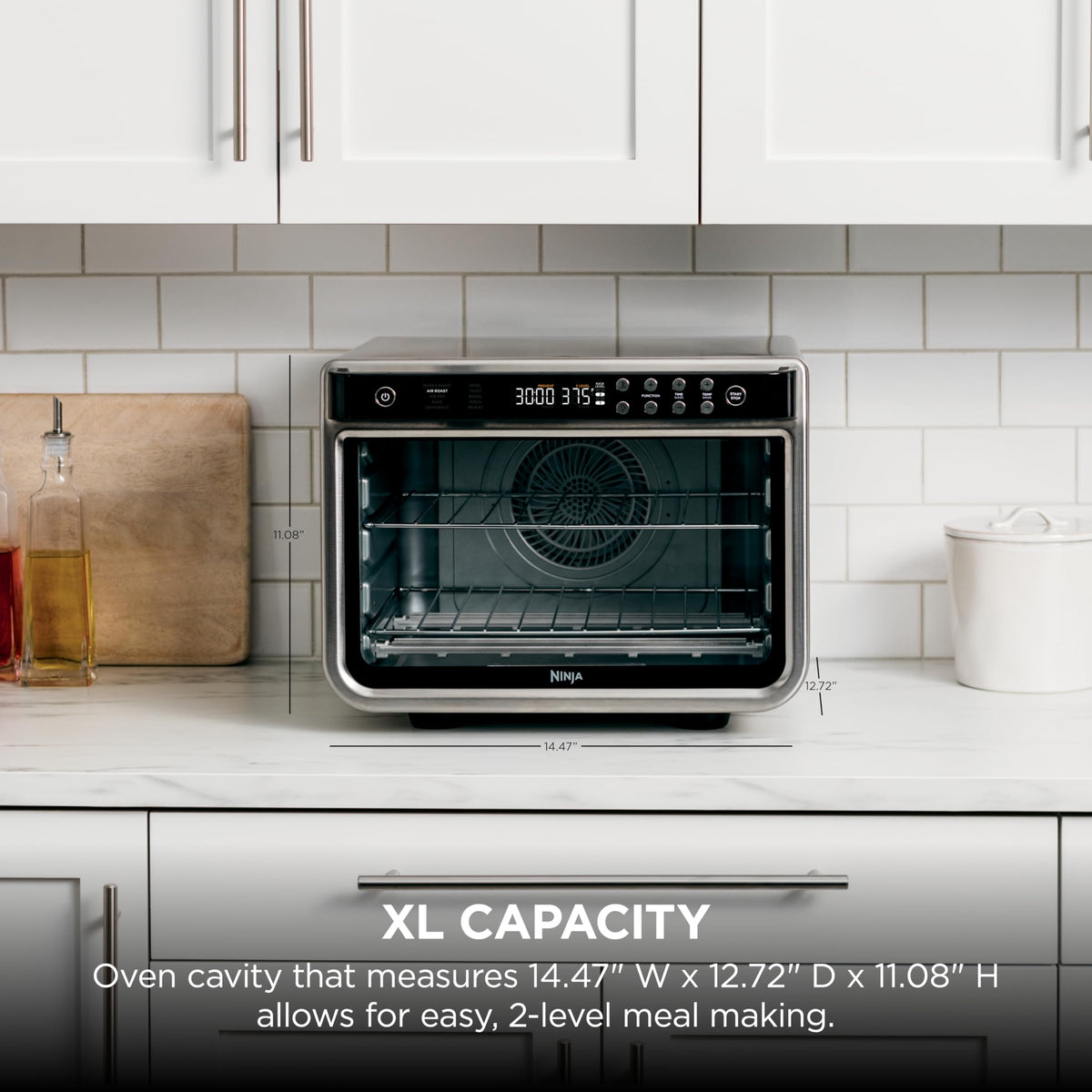 10-in-1 XL Pro Air Fryer Countertop Oven, Stainless Steel