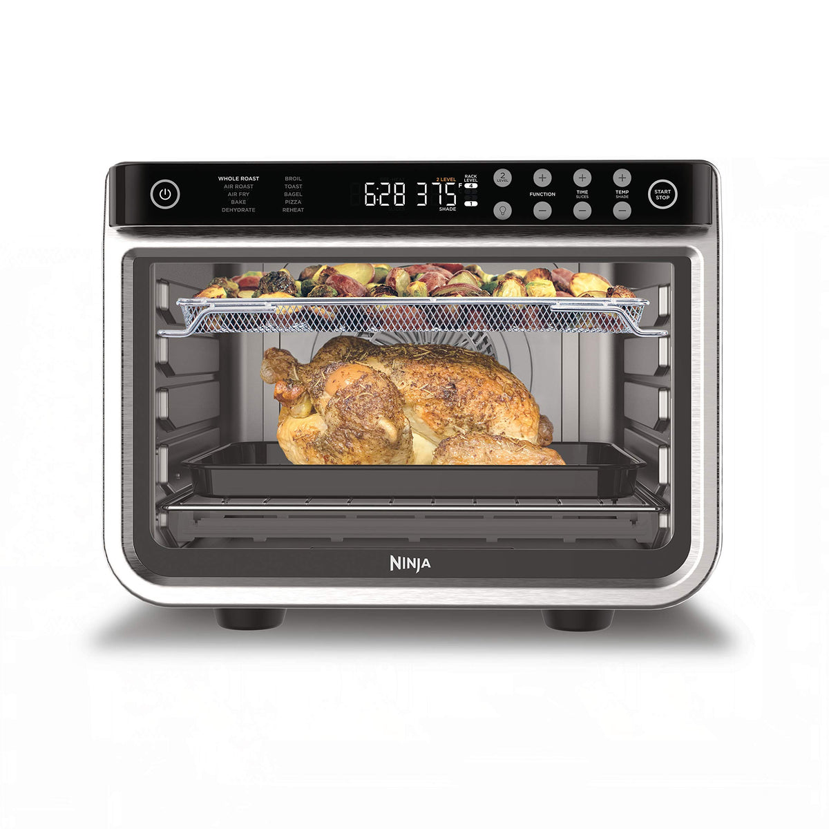 10-in-1 XL Pro Air Fryer Countertop Oven, Stainless Steel