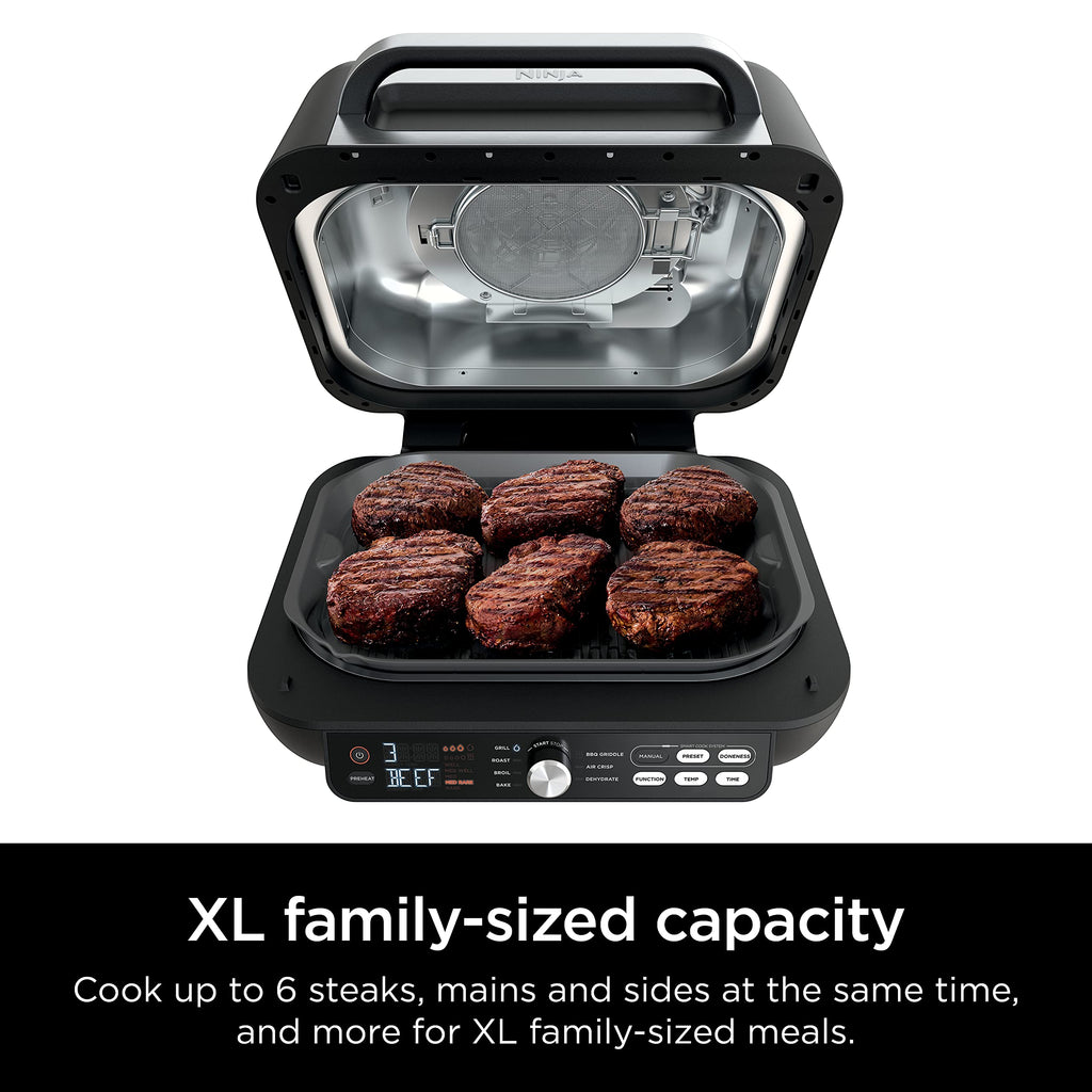 7-in-1 Smart XL Indoor Grill, Griddle & Air Fryer