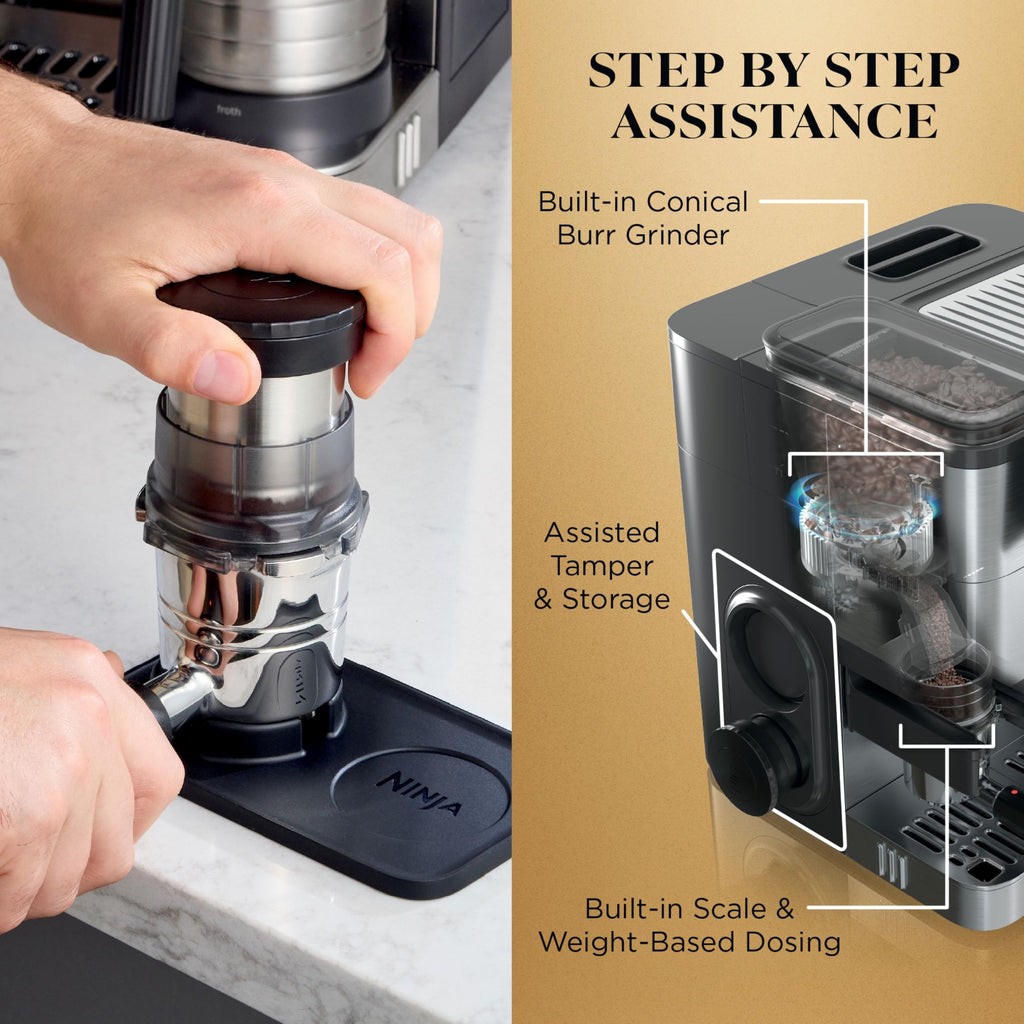 Luxe Café Espresso & Drip Coffee Maker Combination System