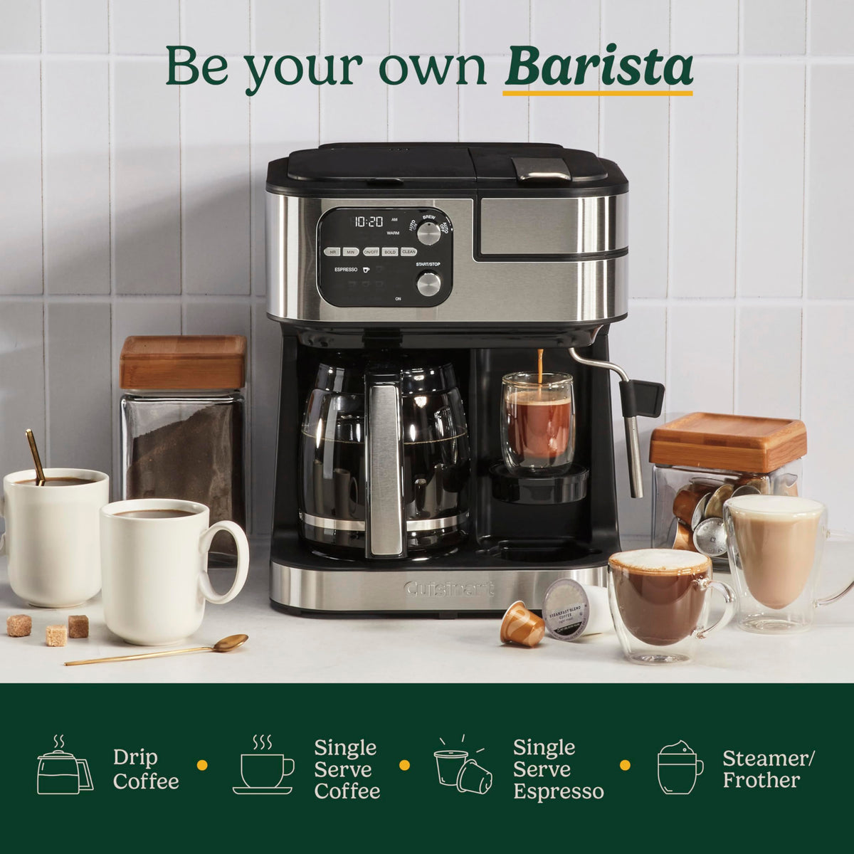 Programmable Drip Coffee Maker for Everyday Brewing