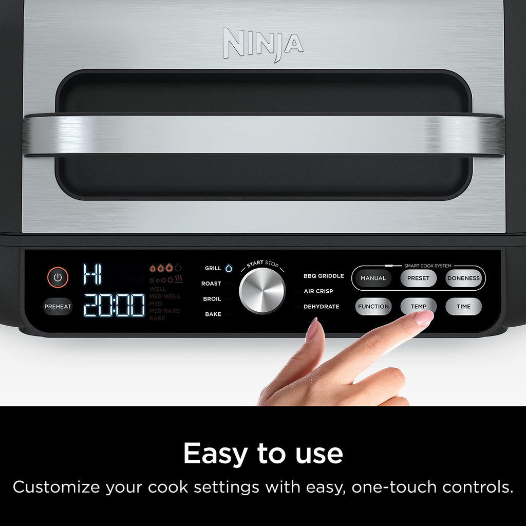 7-in-1 Smart XL Indoor Grill, Griddle & Air Fryer