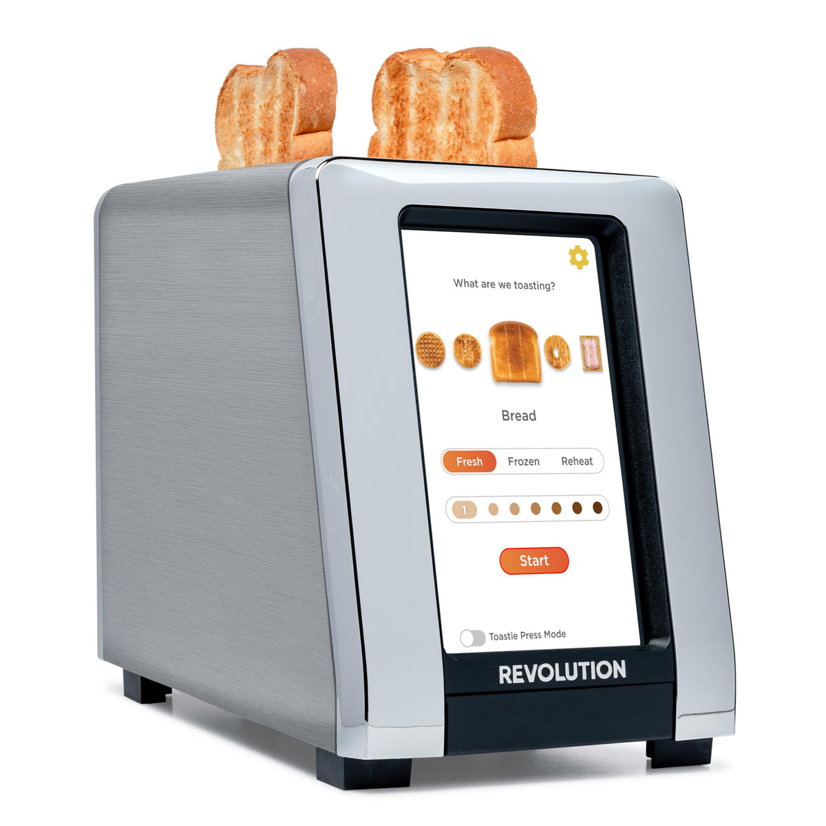 Smart Touchscreen Toaster with Precision Browning Control