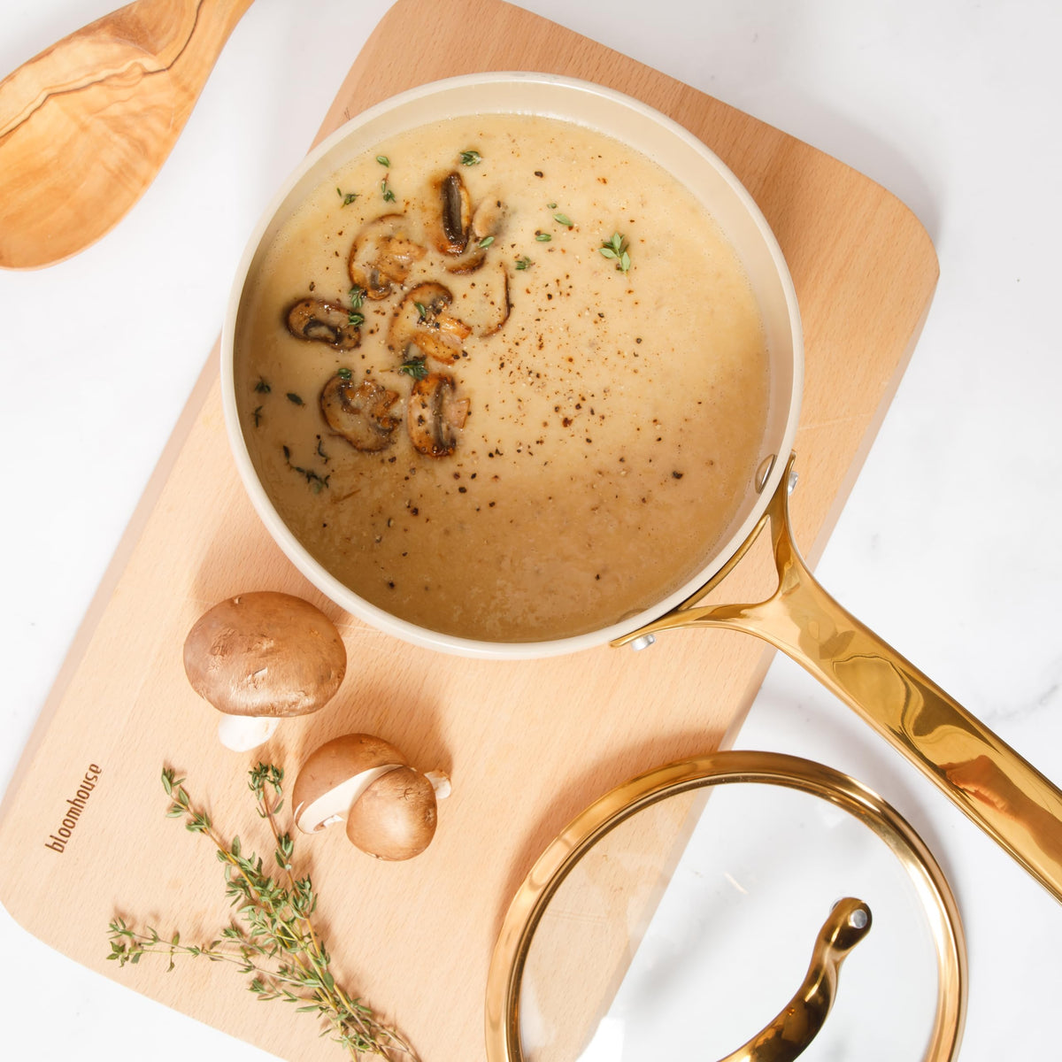 Bloomhouse Heavy Duty Aluminum Premium PFA Free Ceramic Nonstick Cookware