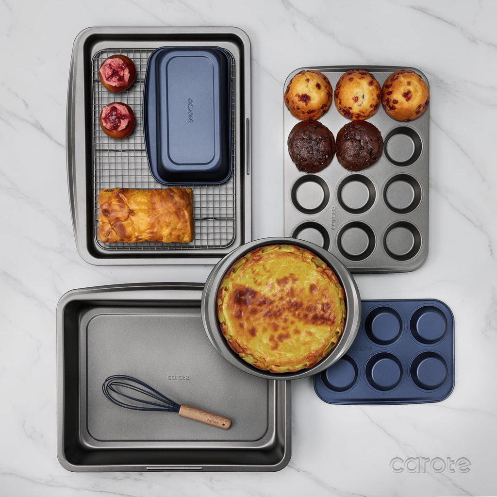 49-Piece Nonstick Pots and Pans Cookware Set with Accessories