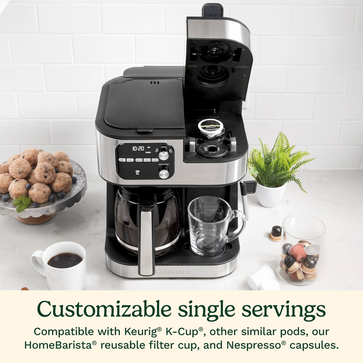 Programmable Drip Coffee Maker for Everyday Brewing