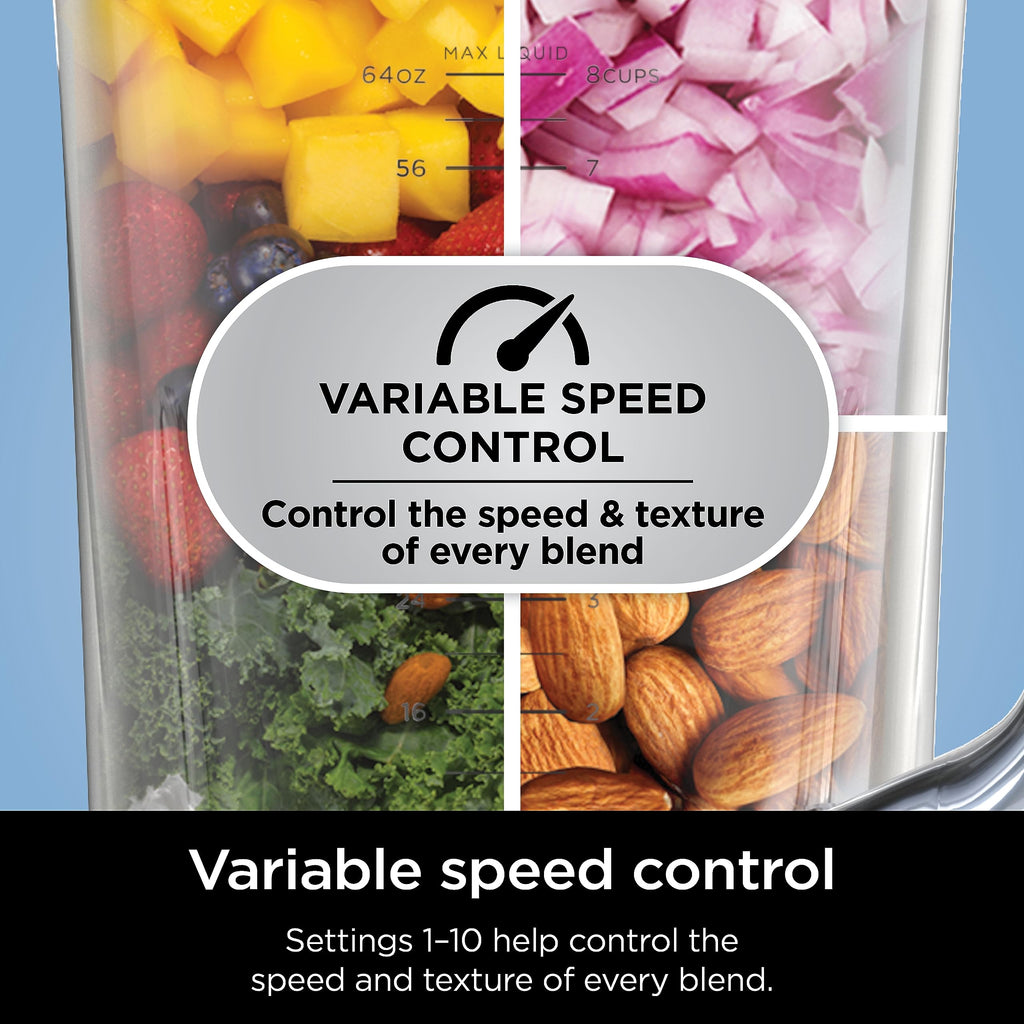 Power Blender Pro with Smart Blend Detection for Smoothies