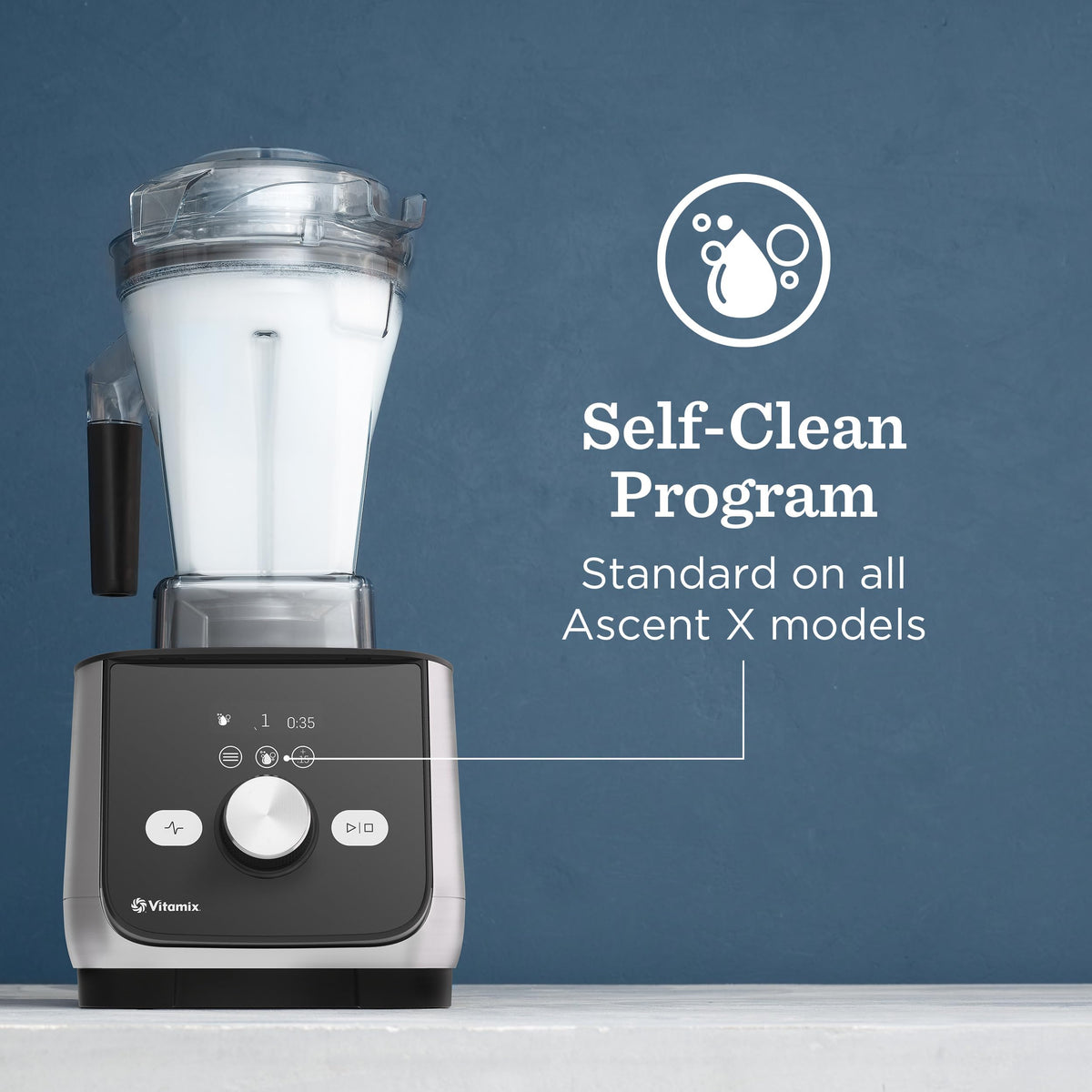 Vitamix Ascent X5 Blender, Professional-Grade, 10 Pre-Set Blending Programs, 48-ounce Container, Self-Cleaning