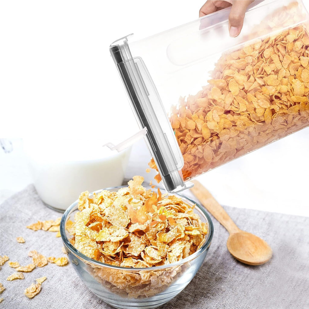 Airtight Cereal and Rice Dispenser Set, 4-Piece