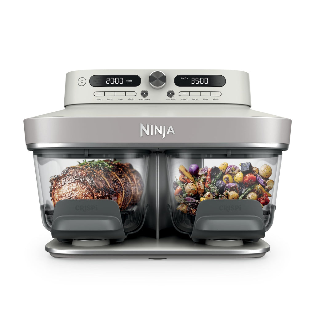 6-in-1 DualZone Glass Air Fryer with Dual Cooking Zones