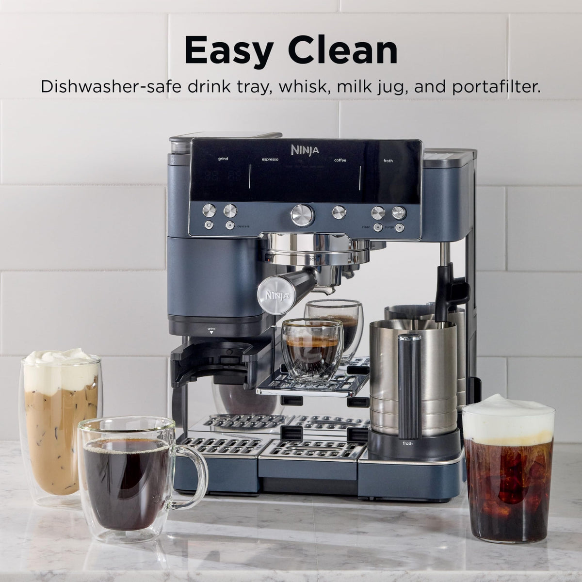 Luxe Café Espresso & Drip Coffee Maker Combination System