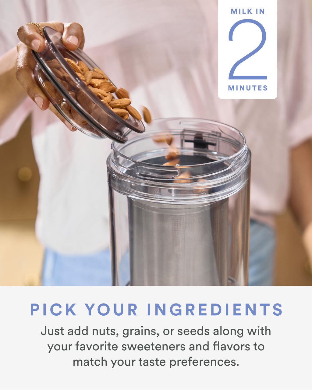Automatic Plant Milk Maker for Oat, Nut & Seed Milk
