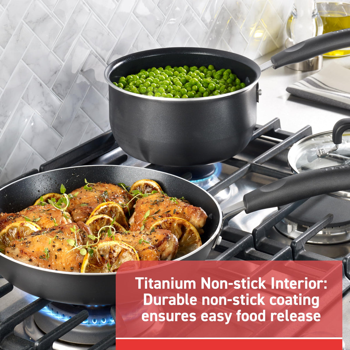 T-Fal Signature Nonstick 12 Inch Frying Pan Skillet